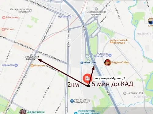 Производственное помещение, склад, 936 м², муниципальный округ Полюстрово, территория Мурино, Санкт-Петербург