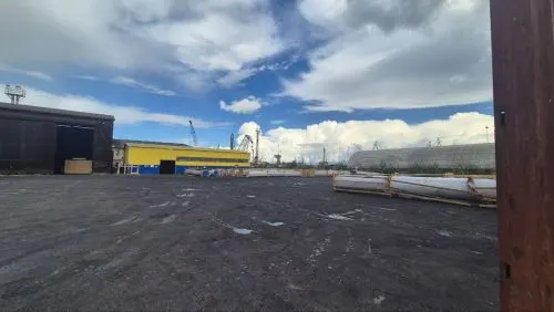 Открытая площадка в порту, 1000 м², дорога на Турухтанные острова, Санкт-Петербург, фотография 2