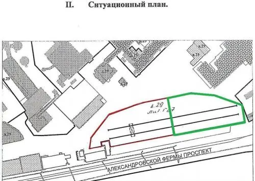 Аренда открытой площадки с краном, 3700 м², Фрунзенский район, пр-т Александровской фермы, Санкт-Петербург
